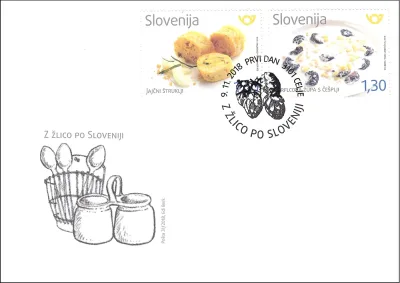 Z ŽLICO PO SLOVENIJI - JAJČNI ŠTRUKLJI, FORFLCOVA ŽUPA S ČEŠPLJI